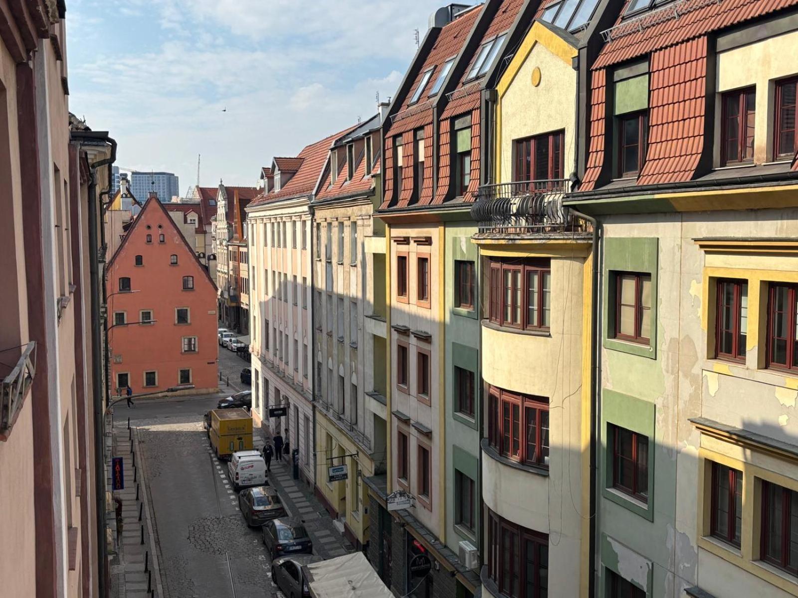 Ferienwohnung Muzyczna Oaza Przy Rynku Breslau Exterior foto